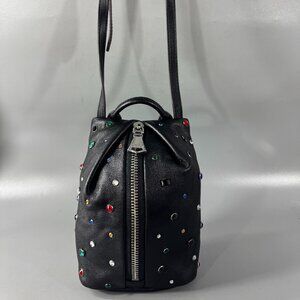 Aimee Kestenberg Leather Mini Crossbody Bag Tamitha Black